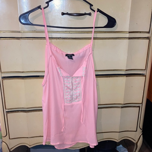 Pink adjustable blouse - Picture 1 of 3